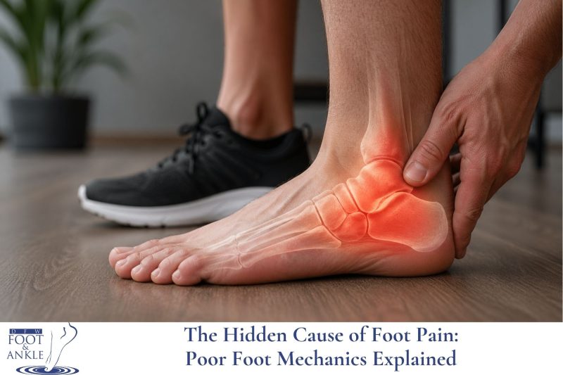 The Hidden Cause of Foot Pain: Poor Foot Mechanics Explained